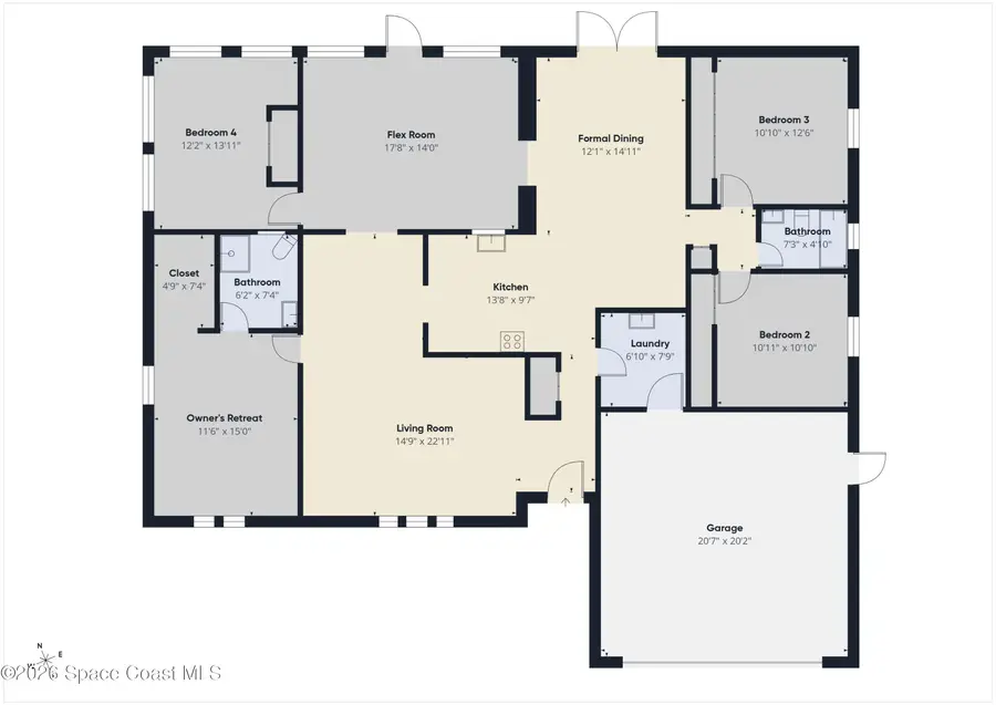 1523 Breese Street Ne, Palm Bay, FL 32905 - #2