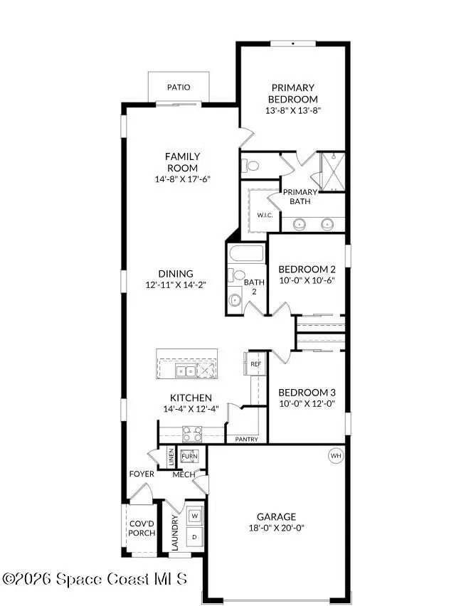 896 Castleford Avenue Ne, Palm Bay, FL 32905 - #2