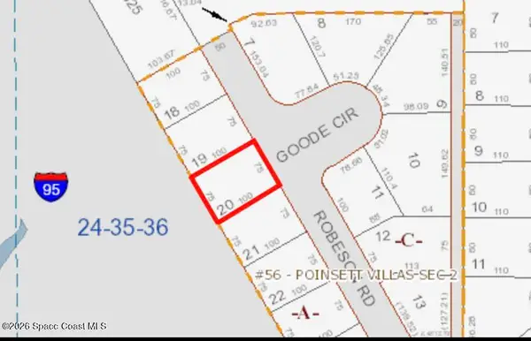 0 Robeson (lot 20) Road, Cocoa, FL 32926