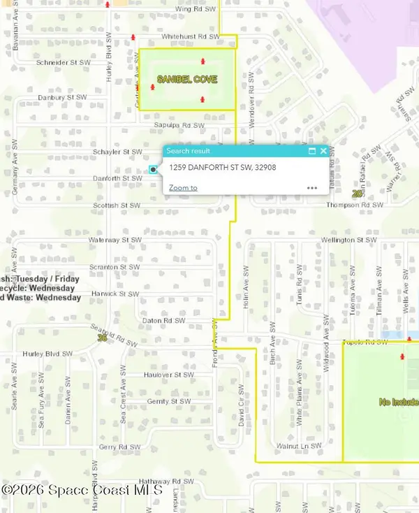 1259 SW Danforth Street Sw, Palm Bay, FL 32908