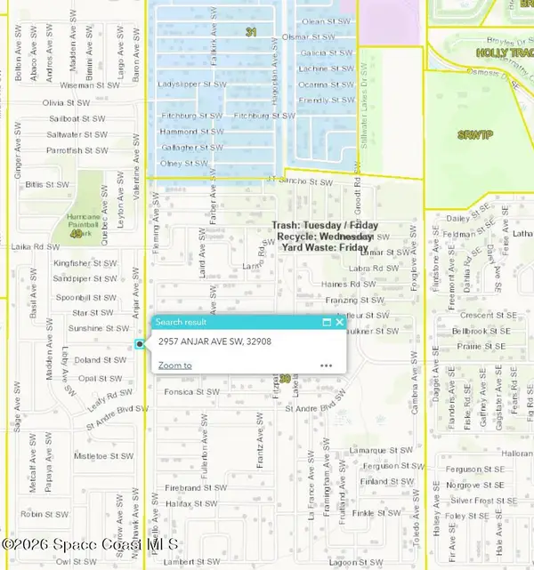 2957 Anjar Avenue Sw, Palm Bay, FL 32908