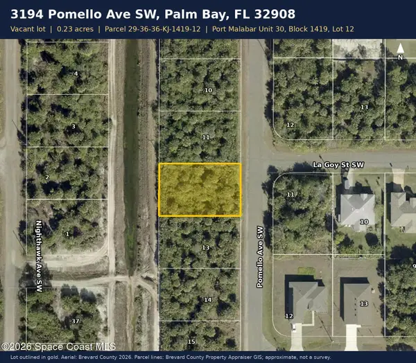 3194 Pomello Avenue Sw, Palm Bay, FL 32908