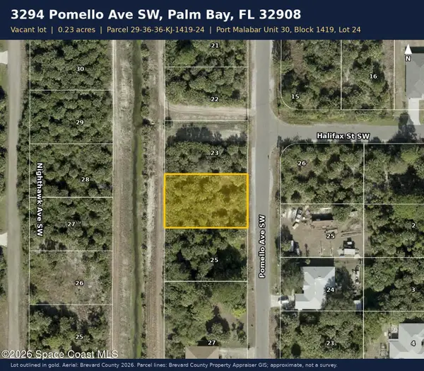 3294 Pomello Avenue Sw, Palm Bay, FL 32908