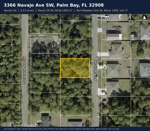 3366 Navajo Avenue Sw, Palm Bay, FL 32908