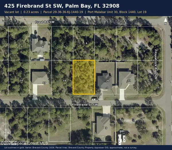 425 Firebrand Street Sw, Palm Bay, FL 32908