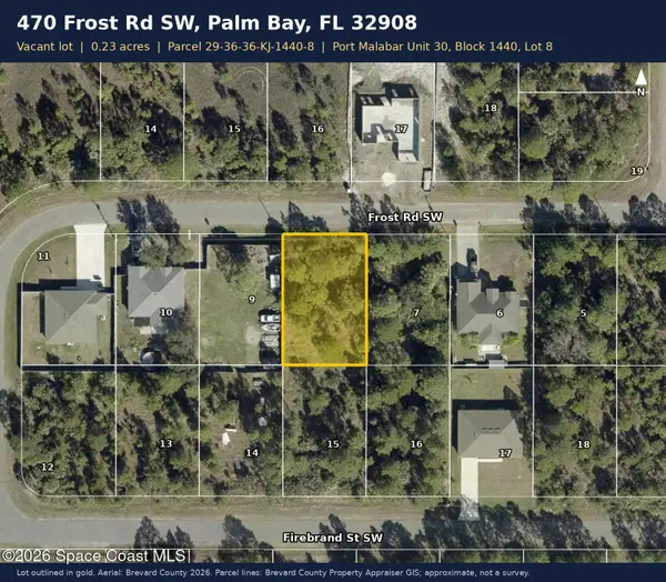 470 Frost Road Sw, Palm Bay, FL 32908