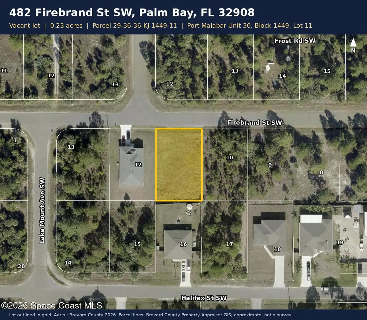 482 Firebrand Street Sw, Palm Bay, FL 32908 - #1