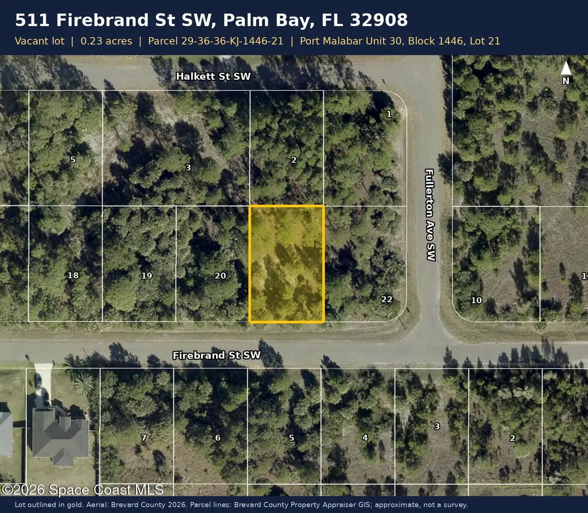 511 Firebrand Street Sw, Palm Bay, FL 32908 - #1