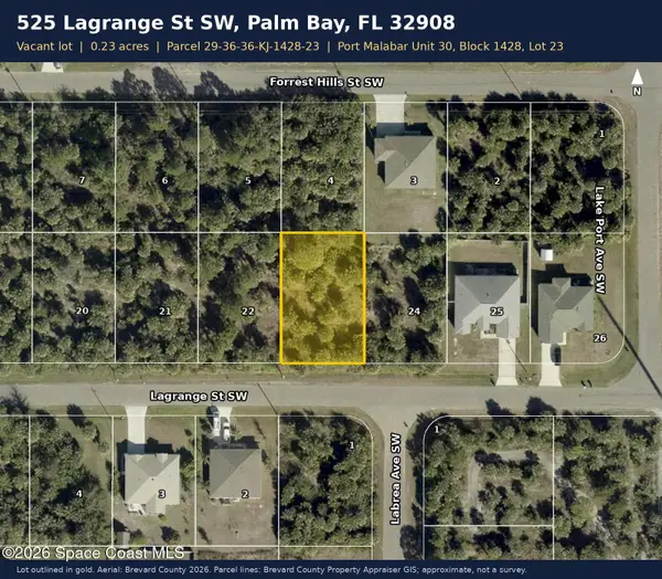 525 Lagrange Street Sw, Palm Bay, FL 32908