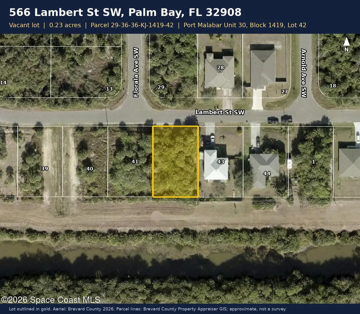 566 Lambert Street Sw, Palm Bay, FL 32908 - #1