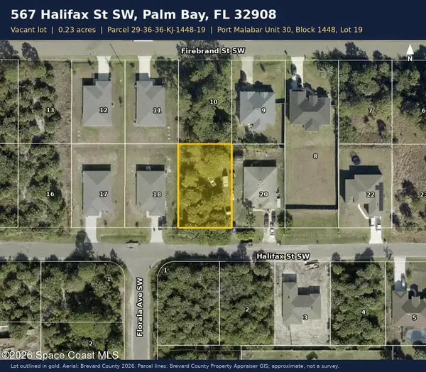 567 Halifax Street Sw, Palm Bay, FL 32908