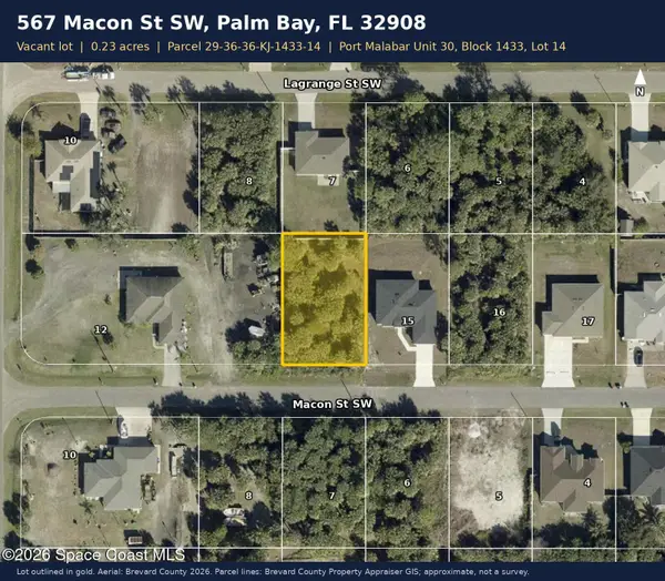 567 Macon Street Sw, Palm Bay, FL 32908