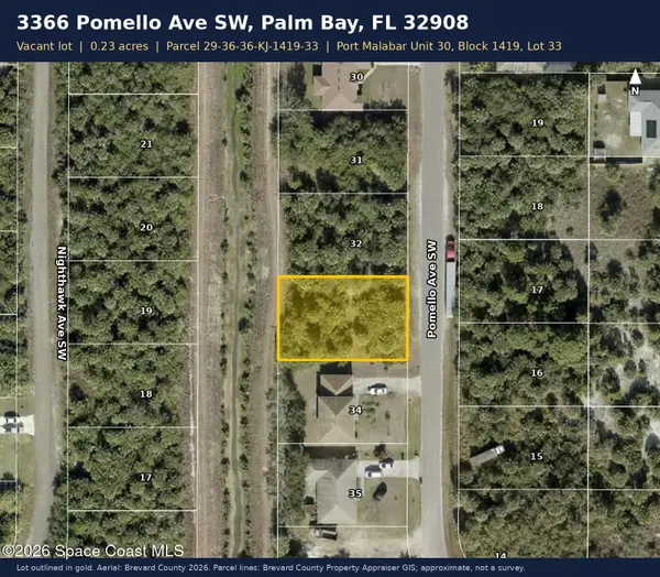 3366 Pomello Avenue Sw, Palm Bay, FL 32908