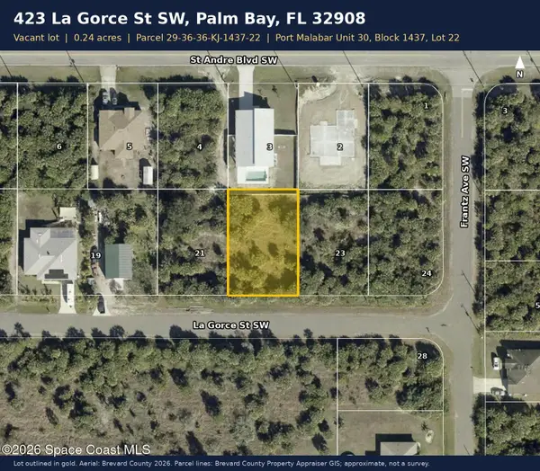 423 La Gorce Street Sw, Palm Bay, FL 32908
