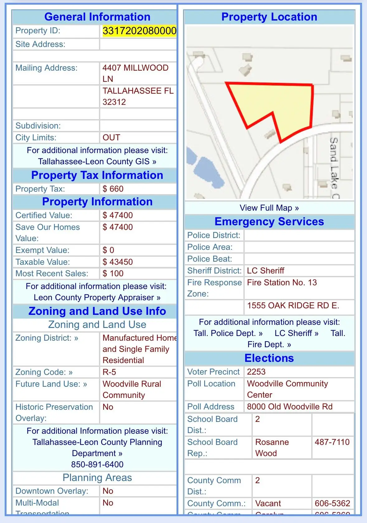 0 Elgin Road, Tallahassee, FL 32305 - Image #1