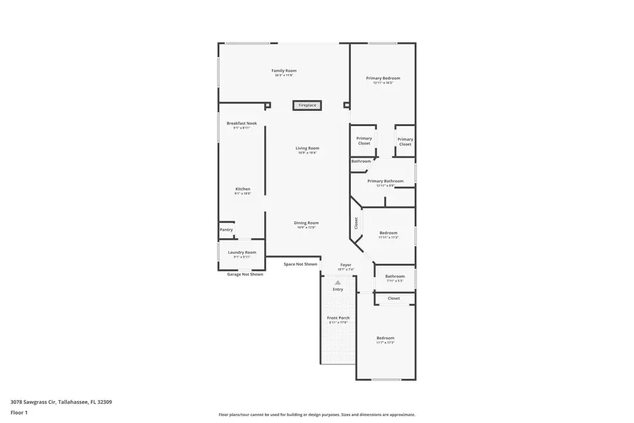 3078 Sawgrass Circle, Tallahassee, FL 32309 - #2
