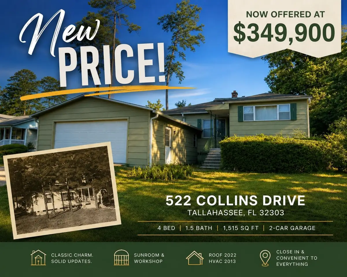 522 Collins Drive, Tallahassee, FL 32303 - #1