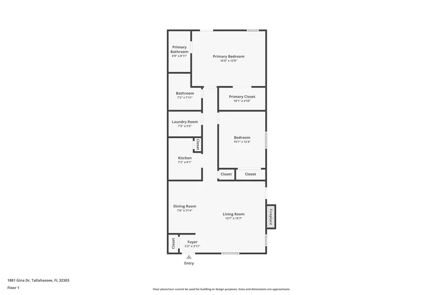 1881 Gina Drive, Tallahassee, FL 32303 - #2