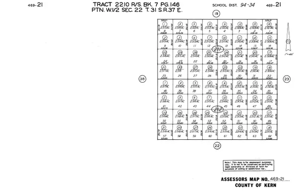 46921122009, Cantil, CA 93519