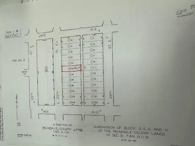 R10 E 25th Pl East Vic Avenue # R8, Palmdale, CA 93550 - Image #1