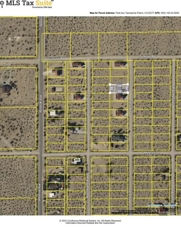 Park Avenue, Twentynine Palms, CA 92277