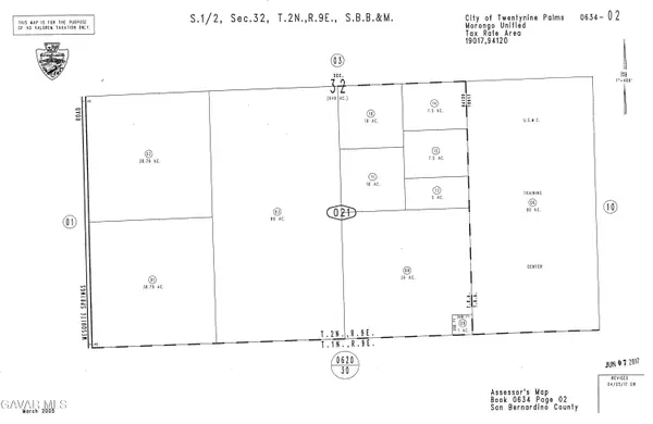 0634021140000, Twentynine Palms, CA 92277