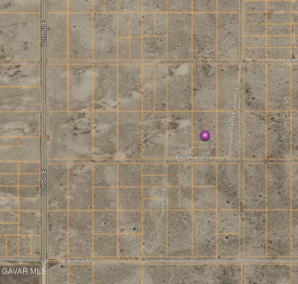 74th East &amp; Ave L-12, Palmdale, CA 93552