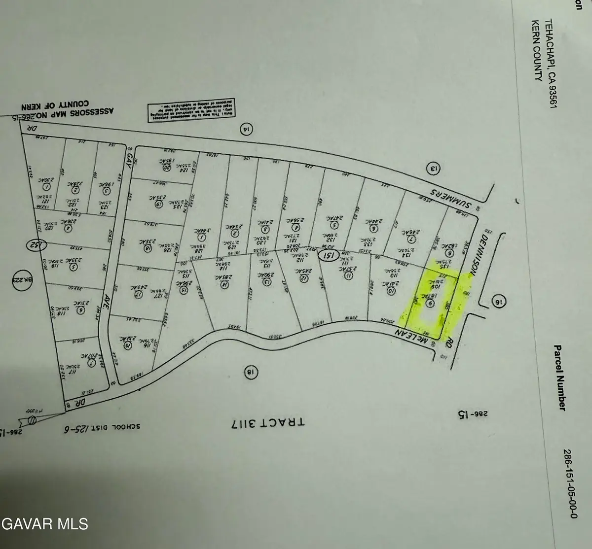 Lot 132 Ract 3317, Tehachapi, CA 93561 - Image #1