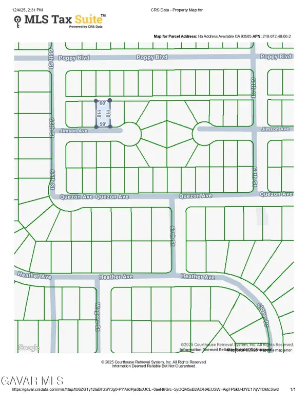 0 Jimson Avenue, California City, CA 93505