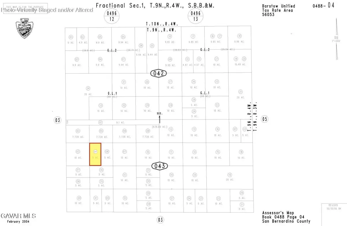 0 Hinkley Ca Close To Wagner Rd., Hinkley, CA 92347 - #1