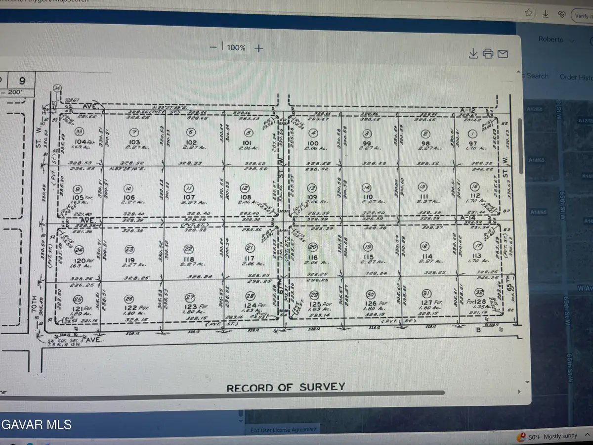 Corner W Cor Avenue B 67 Stw, Lancaster, CA 93536 - #1