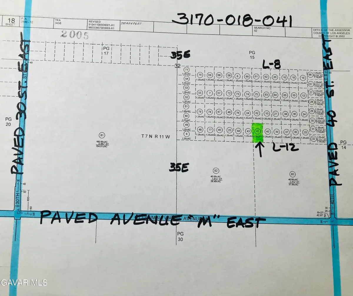 On L-12 & 37th Street East, Palmdale, CA 93550 - #1