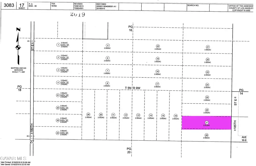 Avenue W8 / 185th St E, Llano, CA 93544 - #3