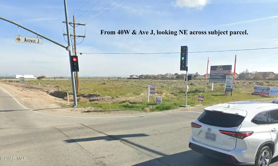 W 40th St West & Ave J, Ne Corner, Lancaster, CA 93536 - #3