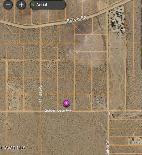 W 82nd & Backus Road Street, Rosamond, CA 93560 - #1