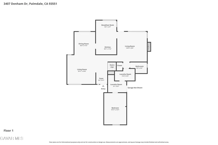 3407 Denham Drive, Palmdale, CA 93551 - #2