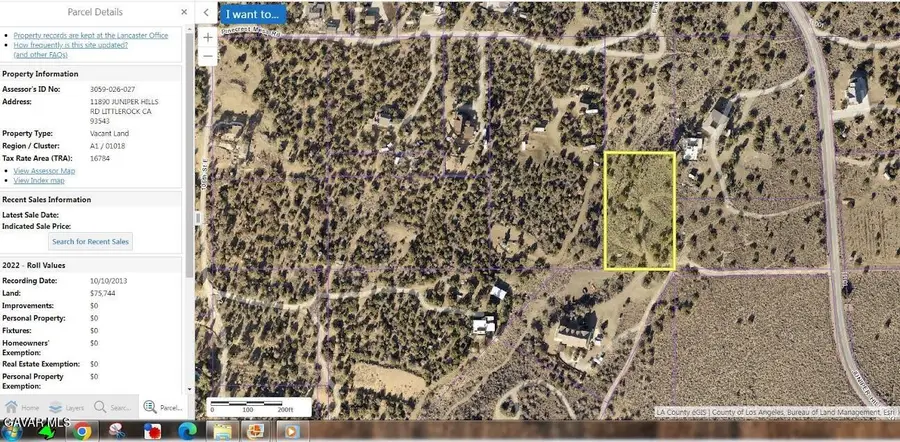 11890 Juniper Hills Road, Littlerock, CA 93543 - #2