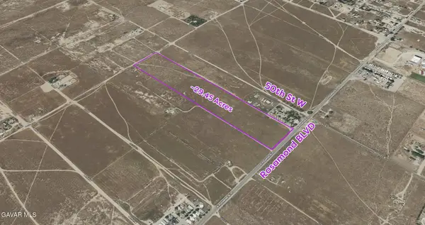 Vic Rosamond Blvd & 47 Stw, Rosamond, CA 93560