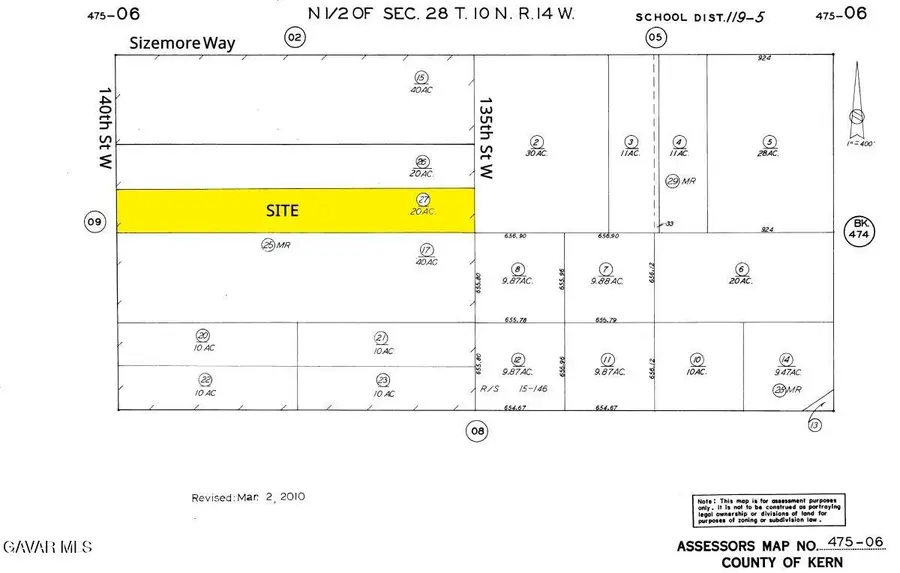 W 140th Street, Rosamond, CA 93560 - #3