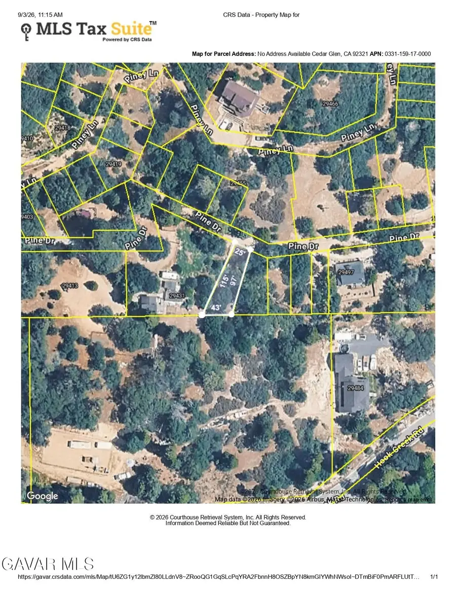 Pine Dr, Cedar Glen, CA 92321 - #2