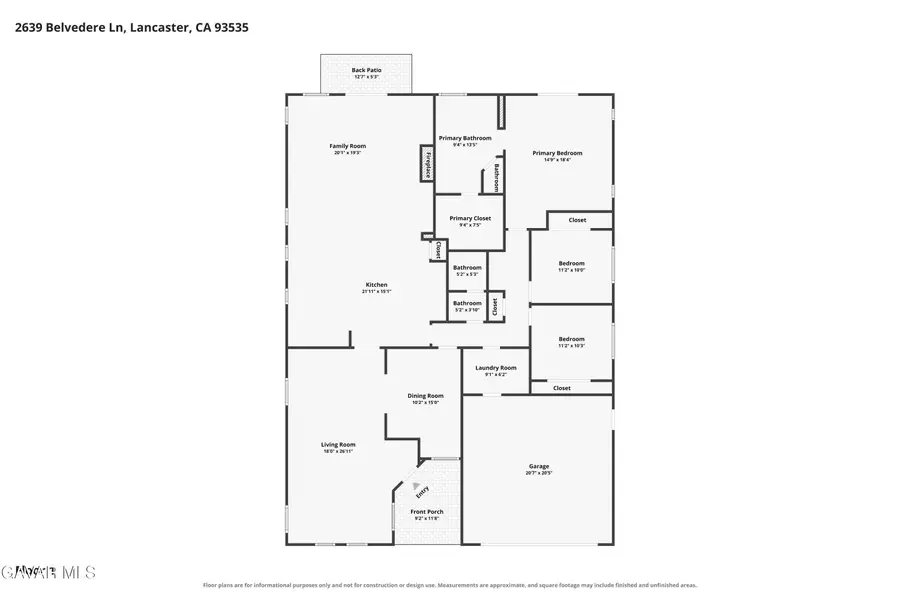 2639 Belvedere Lane, Lancaster, CA 93535 - #2