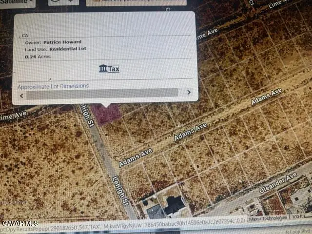 0 Lime Avenue, California City, CA 93505 - #3