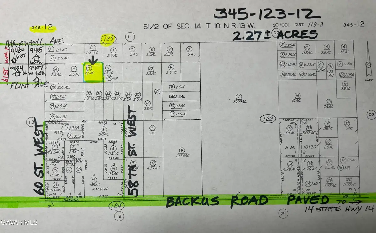 59th West & Flint Avenue, Mojave, CA 93501 - #1