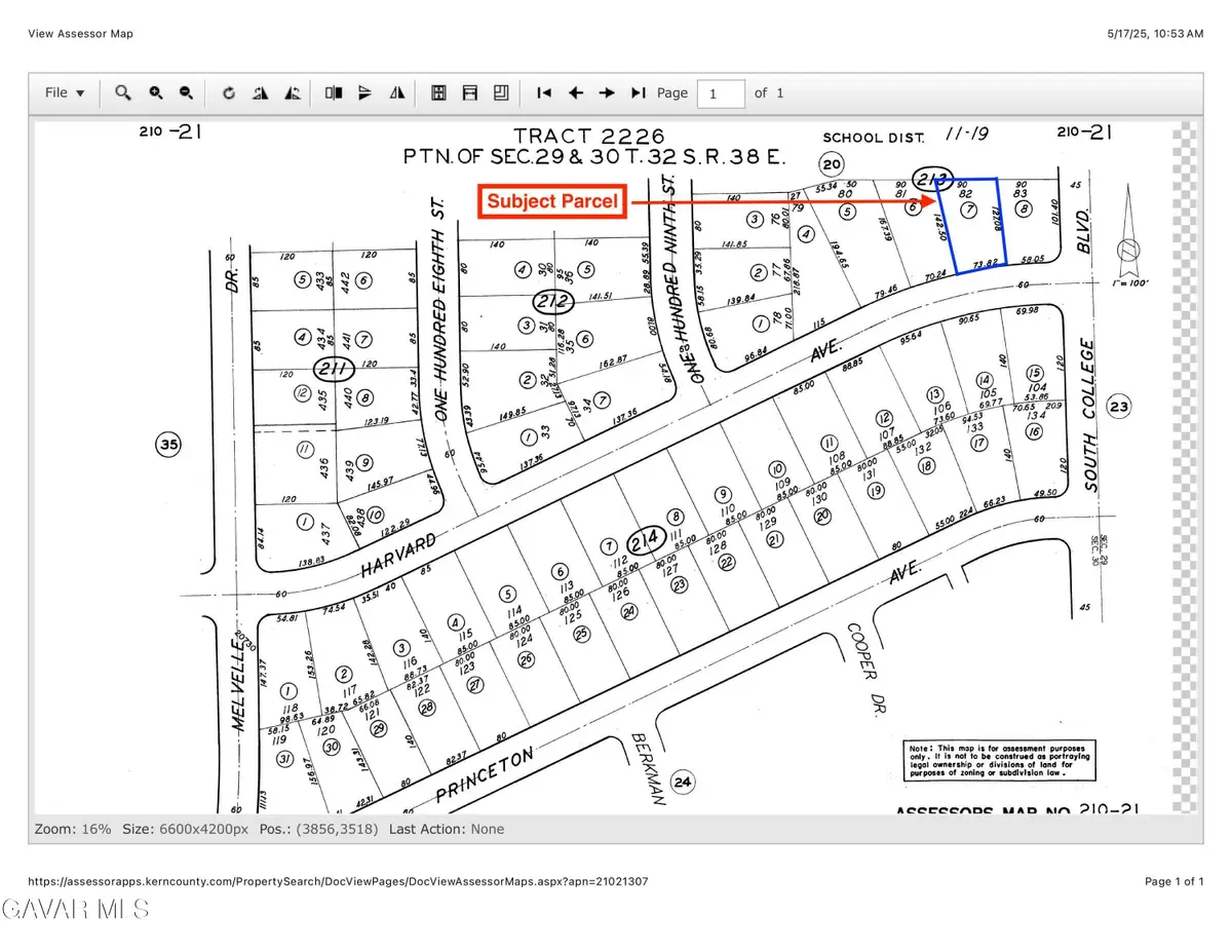 Harvard Ave Avenue, California City, CA 93505 - #1