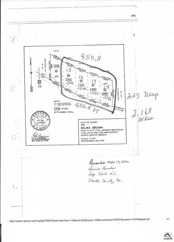Old State RT 50 - Lots 15-18, See Remarks, GA 31791