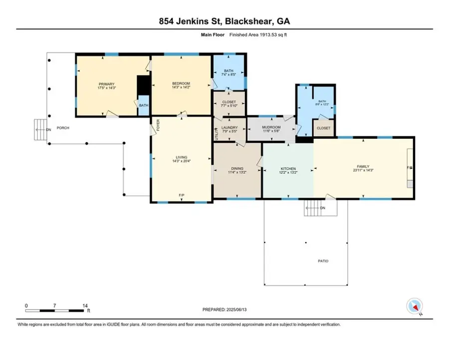 854 Jenkins Street, Blackshear, GA 31516 - Image #2