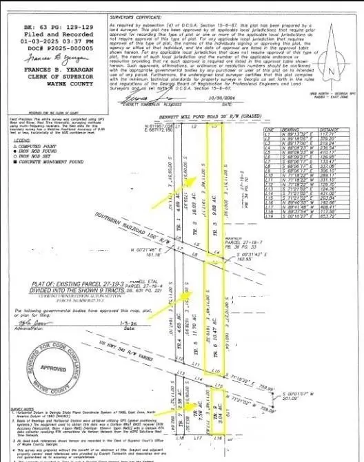 0 Tract 6 Hwy 341 & Bennett Mill Road, Odum, GA 31555 - #2