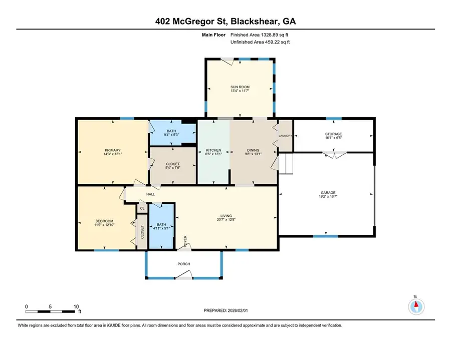 402 Mcgregor Street, Blackshear, GA 31516 - Image #2