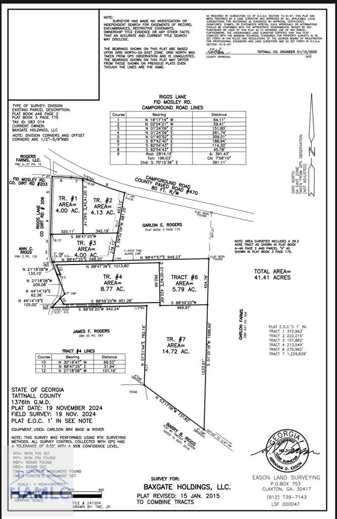 lot 7 Camp Ground Road, Claxton, GA 30417 - Image #2