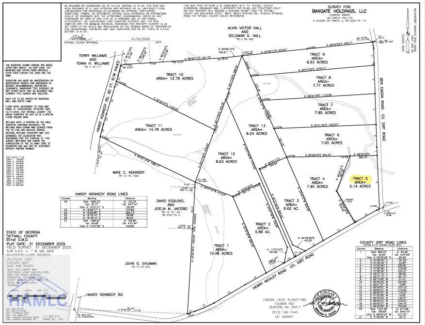 5 Henry Moxley Road, Cobbtown, GA 30420 - Image #1